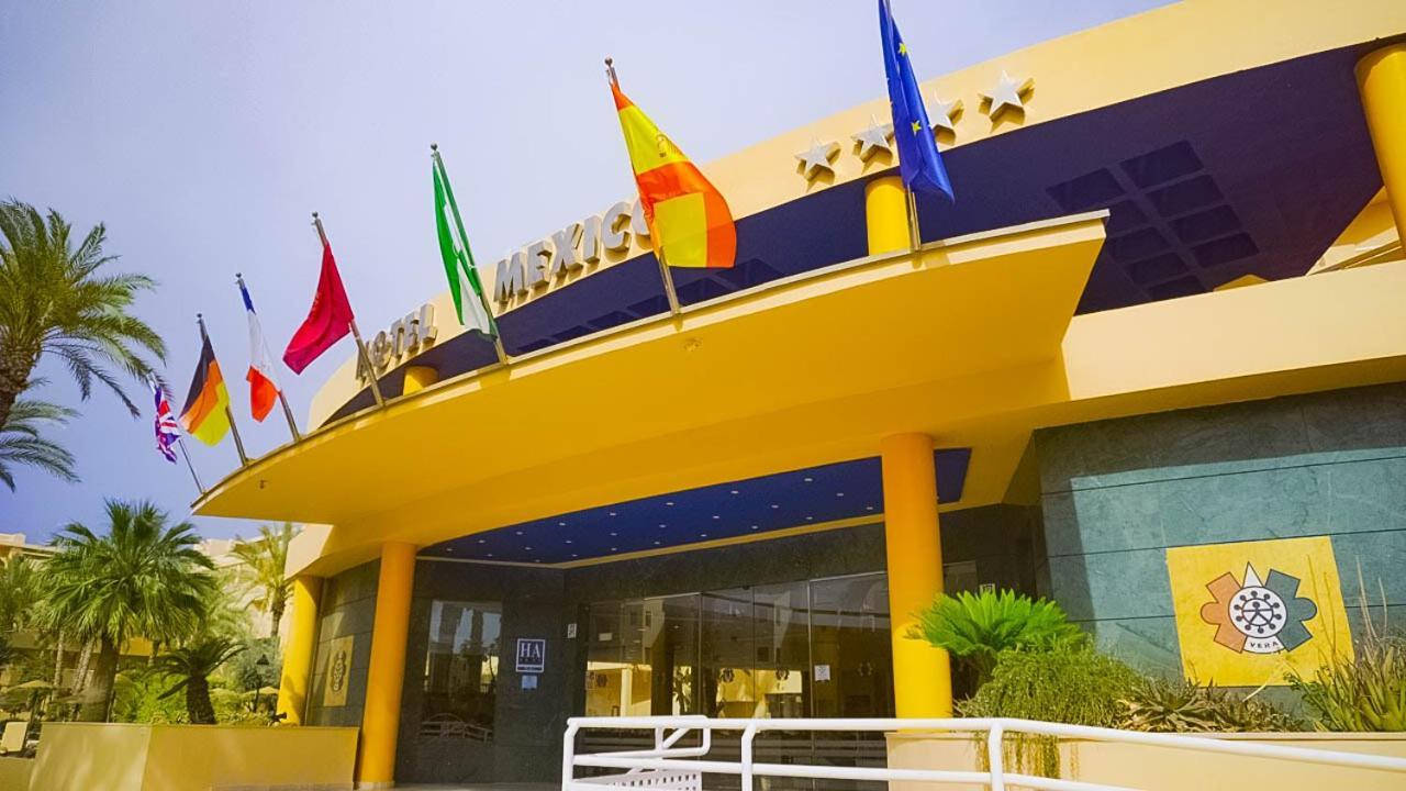 Hotel Mexico Vera Bagian luar foto