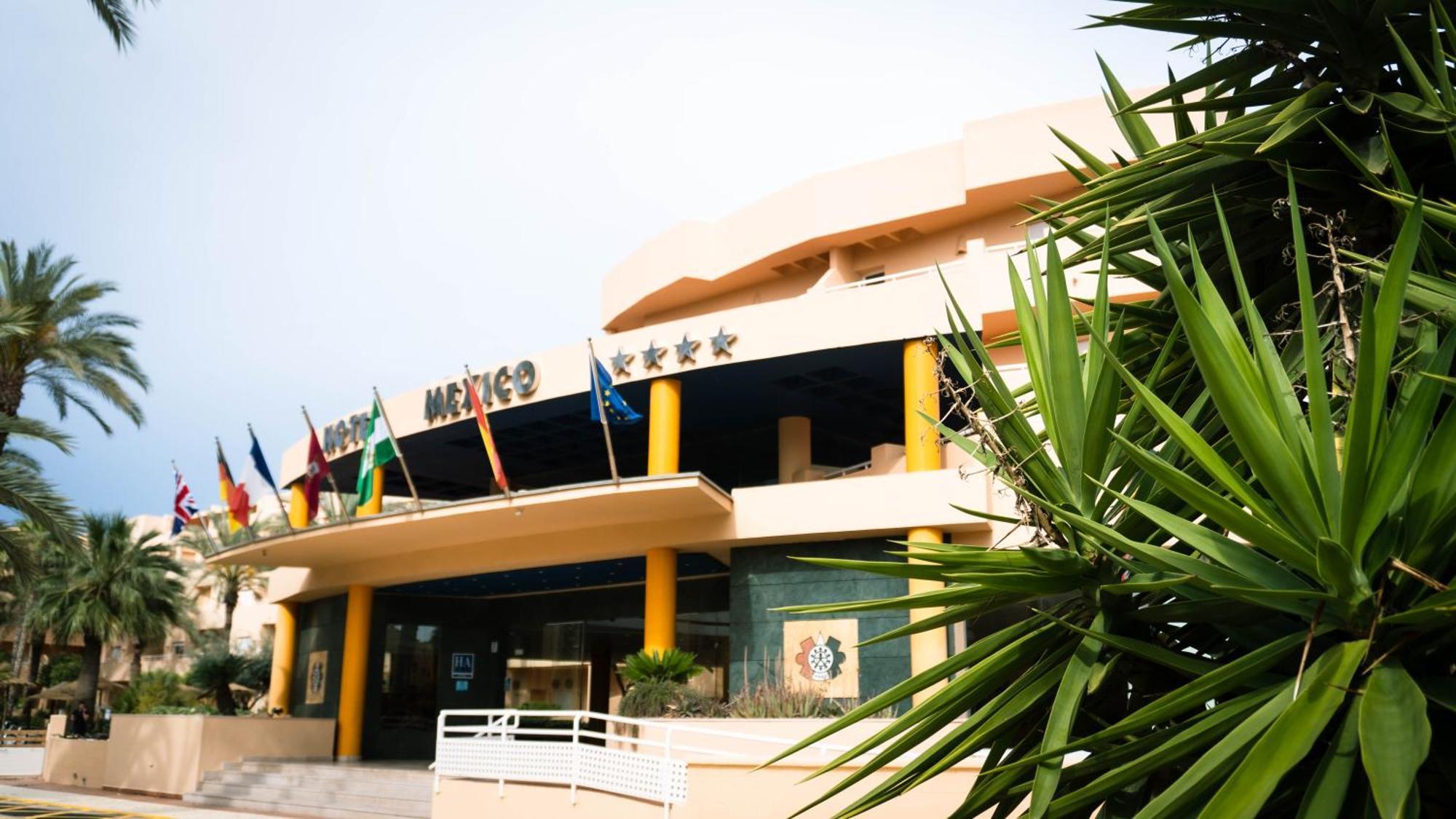 Hotel Mexico Vera Bagian luar foto